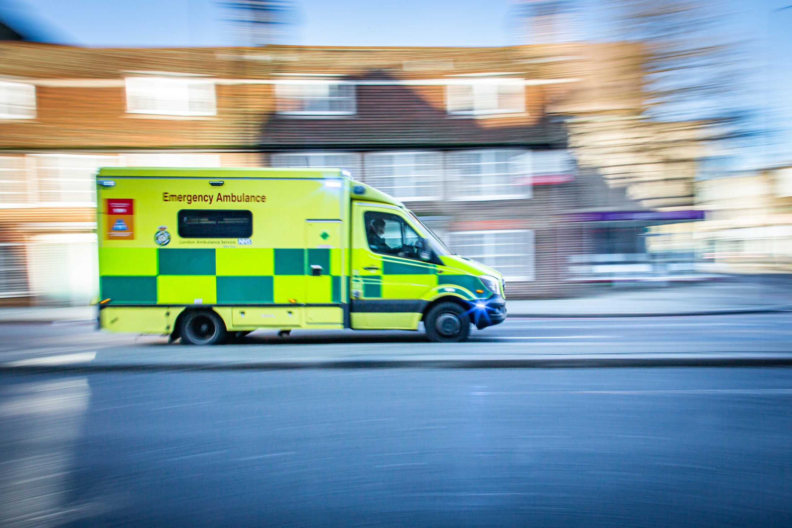 Ambulance in a hurry