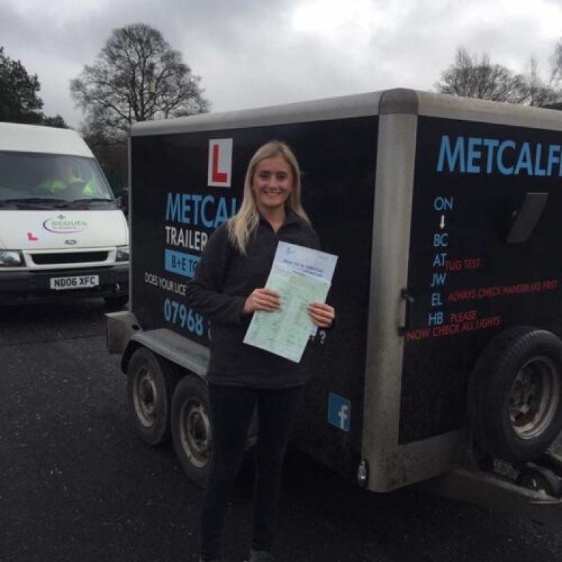 B+E Trailer Training Course North Yorkshire